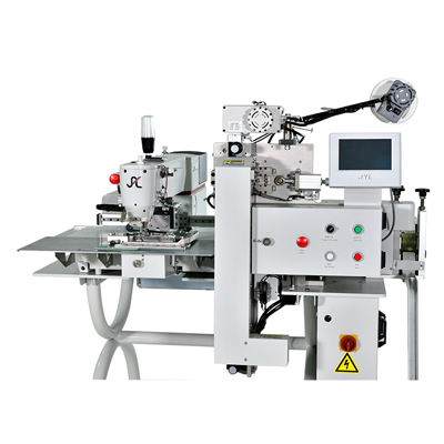 Automatic Hole Punching BarTacking Sewing Machine